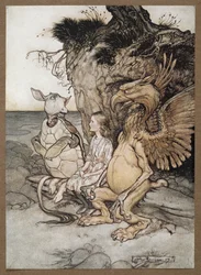 Alice with the Gryphon and the Mock Turtlesスウェーデン語