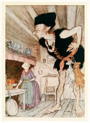 Fee-Fi-Fo-Fum, I smell the Blood of an Englishman, form English Fairy Tales, pub. 1922.