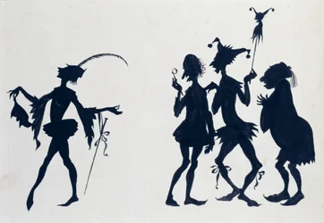 Illustration från The Sleeping Beauty, upplaga av C.S. Evans, publicerad 1920