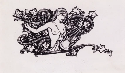 Sweetest Echo, Sweetest Nymph, illustration från Comus, av John Milton (1608-74), version publicerad 1921