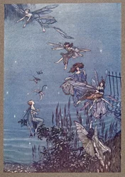 The Fairies of the Serpentine, från Peter Pan i Kensington Gardens av J M Barrie (1860 - 1937), pub. 1906