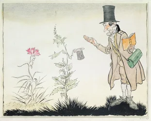 Professorn tål inte sånt, illustration till 