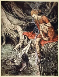”Rhenens rena, glänsande barn berättade för mig om sin sorg”, 1910