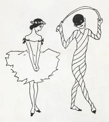 Två dansare