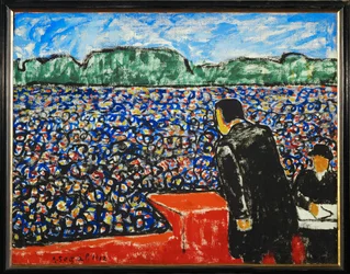 The speaker (målning på duk)