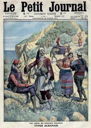 Albanska typer: Skapandet av kungariket Albanien i Europa 1914 (tryck)