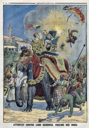Överfall på Lord Charles Hardinge, vice kung av Indien, i Delhi