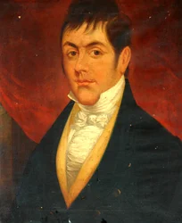 Banks Booth, make till Grace Spencer (olja på duk)