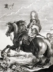 Conde, Louis II, 4:e prinsen av (1621-1686).