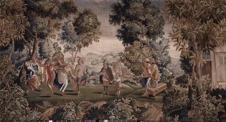 Landsbygdsscen från Flandern på 1700-talet (gobeläng)