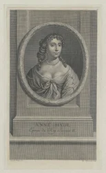 Hertiginnan av York Anne Hyde (tryck)