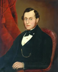 Gentleman i familjen Cooper (olja på duk)