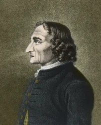 Giuseppe Tartini Italiensk kompositör och violinist - Porträtt av den italienske kompositören och violinisten Giuseppe Tartini