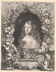 Infanta av Spanien Margarete Theresia (tryck)