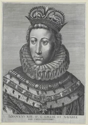 Kung av Frankrike Ludvig XIII