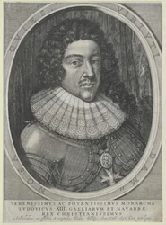 Kung av Frankrike Ludvig XIII