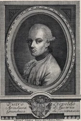 Leopold II, tysk-romersk kejsare - Porträtt av Peter Leopold av Habsburg-Lothringen, storhertig av Toscana och tysk-romersk kejsare
