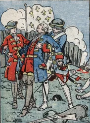 Louis Joseph Marquis de Montcalm död (1712-1759) förde befäl över franska trupper i Kanada, före Quebec
