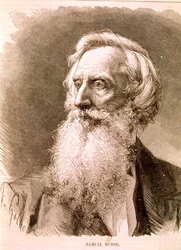 MORSE Samuel Finley Breese, amerikansk uppfinnare och målare (etsning)