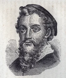 Porträtt av Antonio Allegri - Correggio (gravyr)