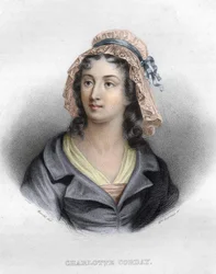 Porträtt av Charlotte Corday