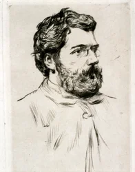 Porträtt av Georges Bizet (teckning)