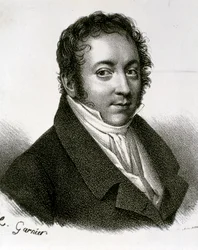 Porträtt av Gioachino Antonio Rossini (etsning)