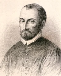 Porträtt av Giovanni Palestrina (etsning)