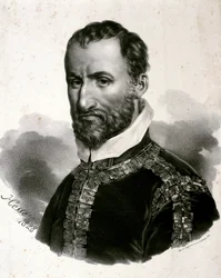 Porträtt av Giovanni Palestrina (etsning)