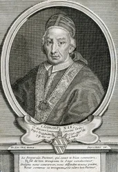 Porträtt av påven Clemens XII, den 244:e påven.