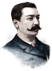 Porträtt av prins Roland Bonaparte (1858-1924), fransk geograf och botanist.