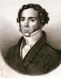 Porträtt av Saverio Mercadante (etsning)