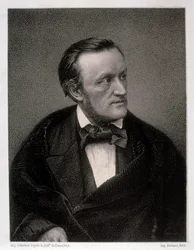 Porträtt av Wilhelm Richard Wagner (etsning)
