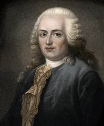 Porträtt av den franske ekonomen och politikern Anne Robert Jacques Turgot - Porträtt av Anne Robert Jacques Turgot, Baron de l