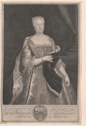 Prinsessan av Brunswick-Wolfenbuettel Antoinette Amalie