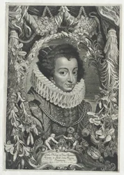 Prinsessan av Frankrike Elisabeth (tryck)