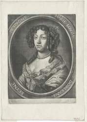 Prinsessan av Orl0061006es Mary Louise (tryck)
