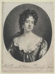 Drottning av England Anne (tryck)