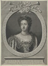 Drottning av England Anne (tryck)