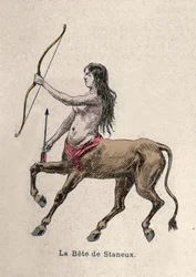 Representation av Bete of Staneux Illustration