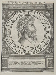 Romerske kejsaren Mark Aurelius