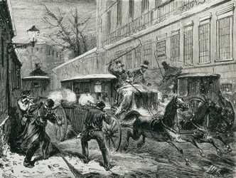 Spanien (1870). Mordet på general Prim (Madrid, 27 december)