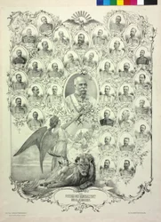 Generalerna i den kejserliga och kungliga arméns tupp