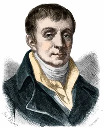 Porträtt av François Andrieux (1759-1833), fransk poet och pjäsförfattare.