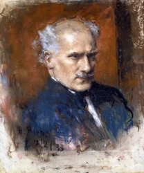 Arturo Toscanini (pastell av A. Rietti) Teatermuseet La Scala i Milano