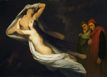 Paolo och Francesca, 1854