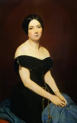 Porträtt av Madame Edmond Caillard