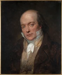 Porträtt av Pierre-Jean de Béranger 1780-1857, 1828.