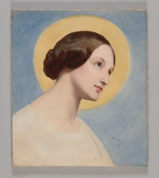 Porträtt av Elżbieta (Eliza) Krasińska, född Branicka (1820–1876)