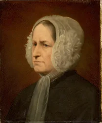 Porträtt av Róża Branicka, född Potocka (1782-1862), på äldre dagar